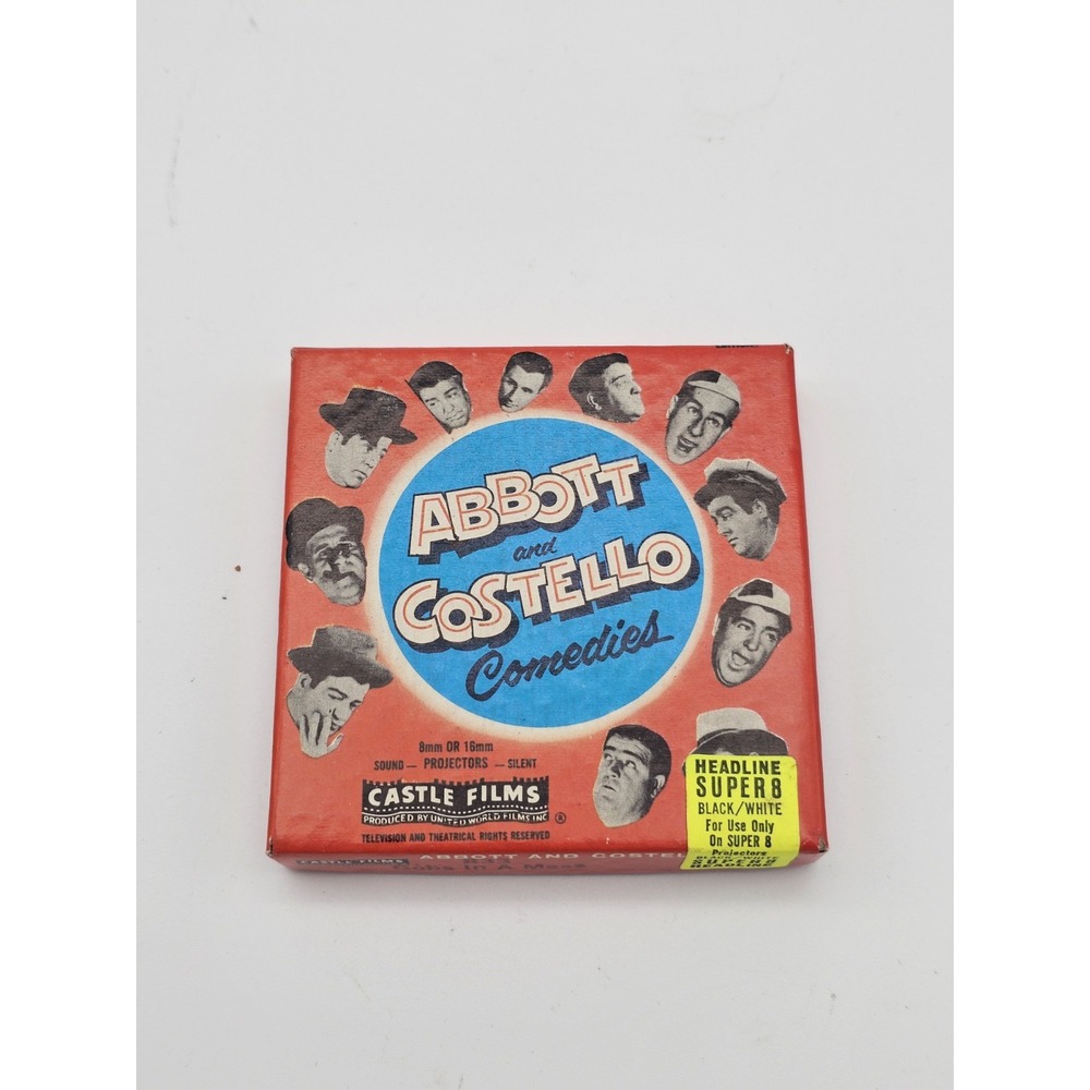 Abbott and Costello Comedies 8mm Film Reel
